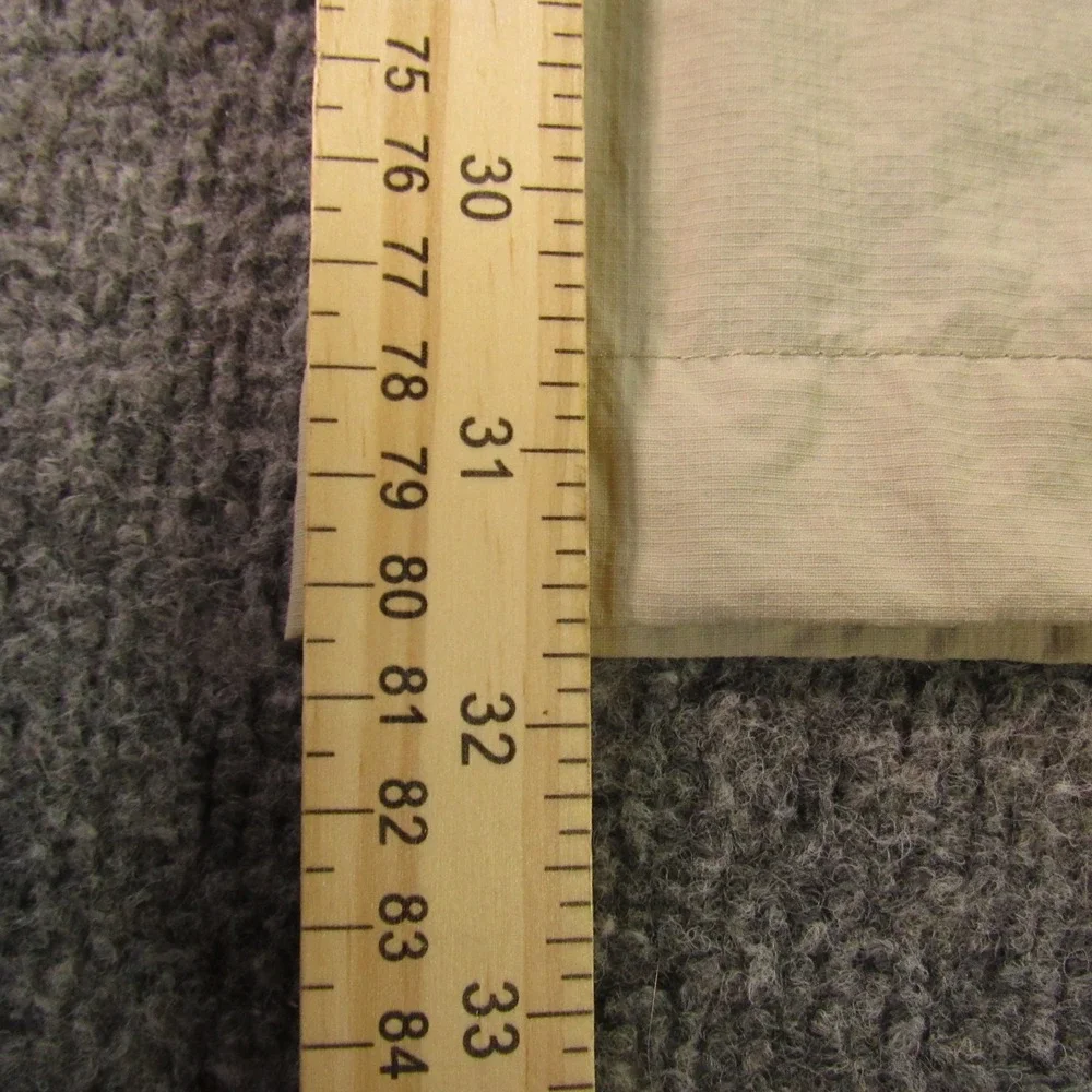 Columbia Pants Men Medium PFG Convertible Cargo Tan Nylon Ripstop Hiking Fishing